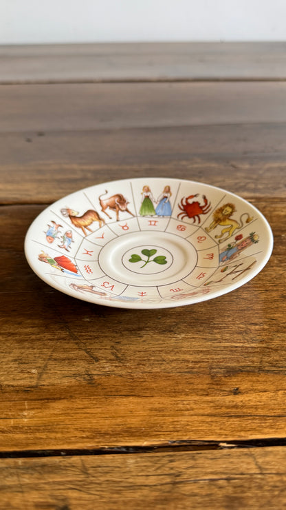 Vintage 1985 Royal Kendal Zodiac Saucer Plate - Made in England