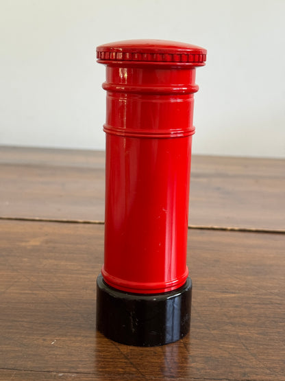 British Red Postbox Money Box - Piggy Bank Shaped Like Mail Box
