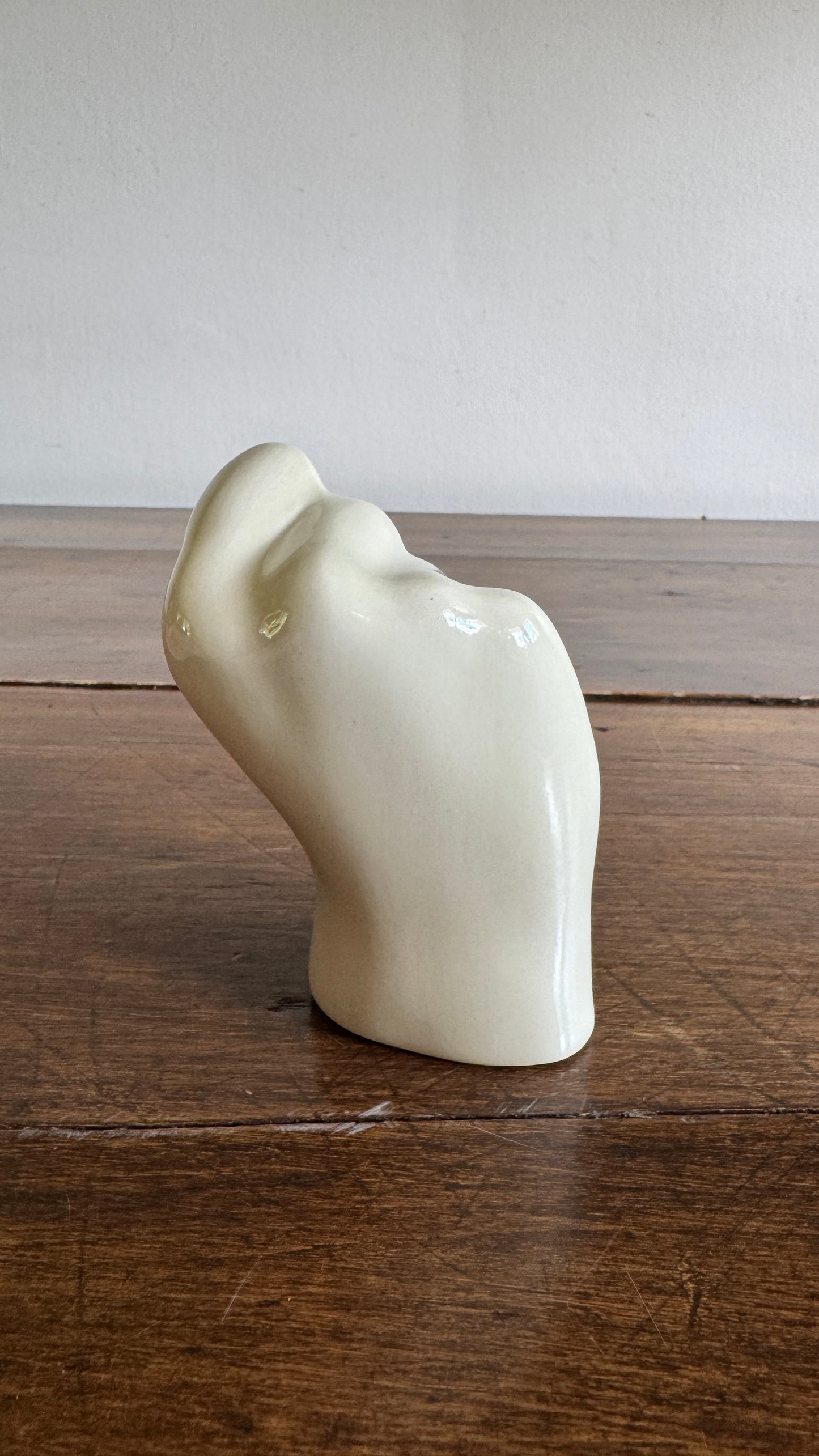 Ceramic Hand Holder - Single Stem Flower Holder