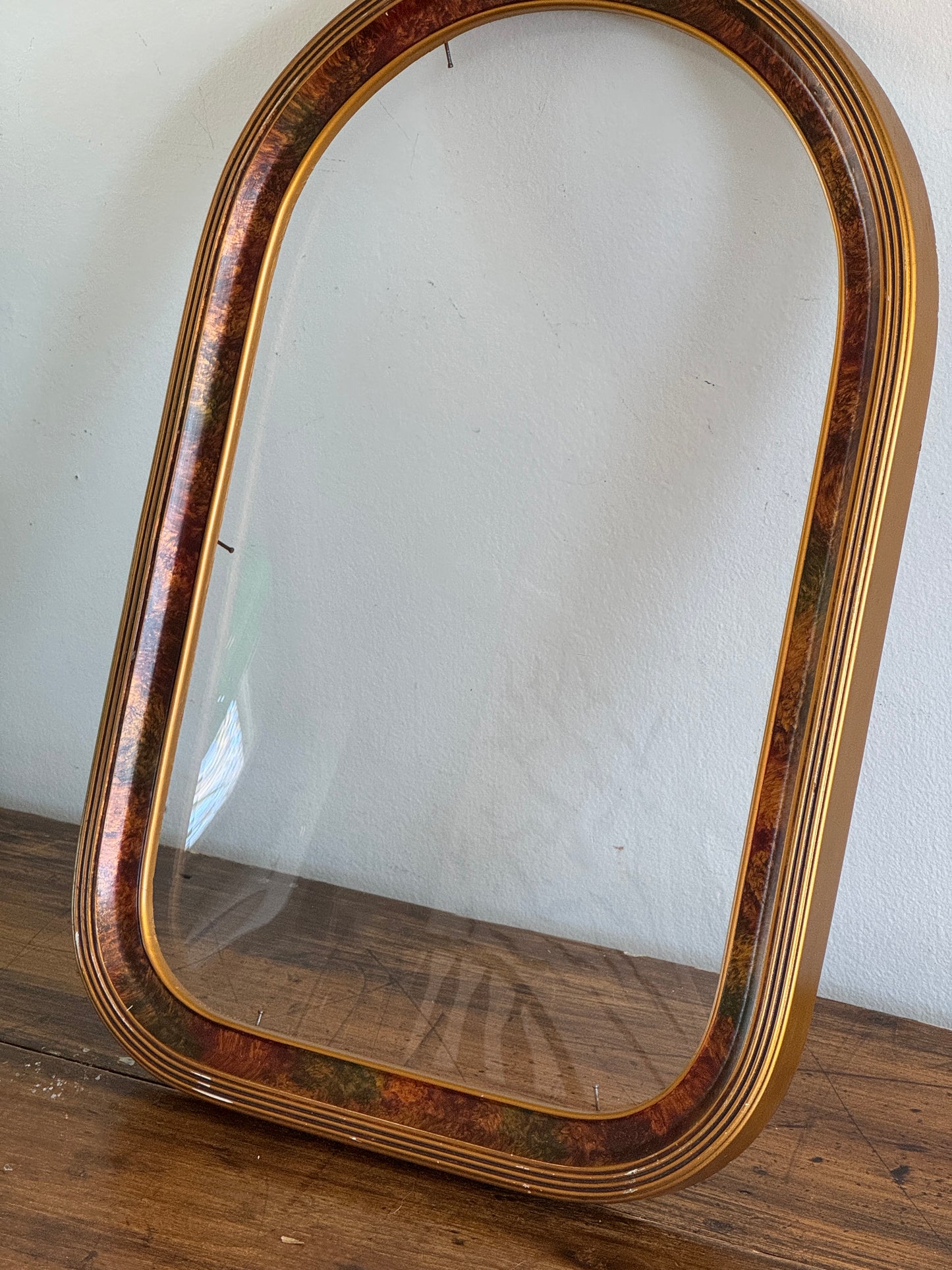 PICK ONE - Antique Photo Frame with Original Curved Glass Fronts