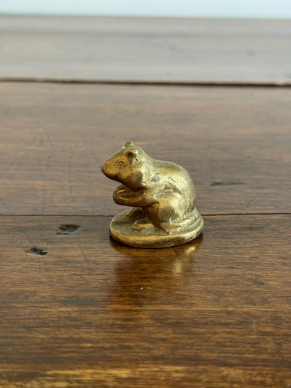 Vintage Miniature Chipmunk Figurine