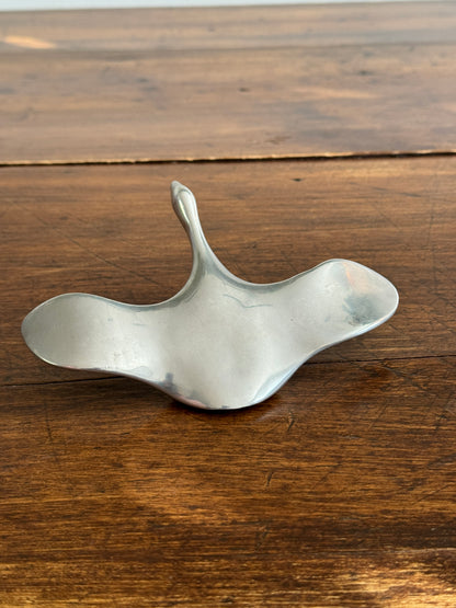 Vintage Hoselton Aluminum Bird in Flight Sculpture
