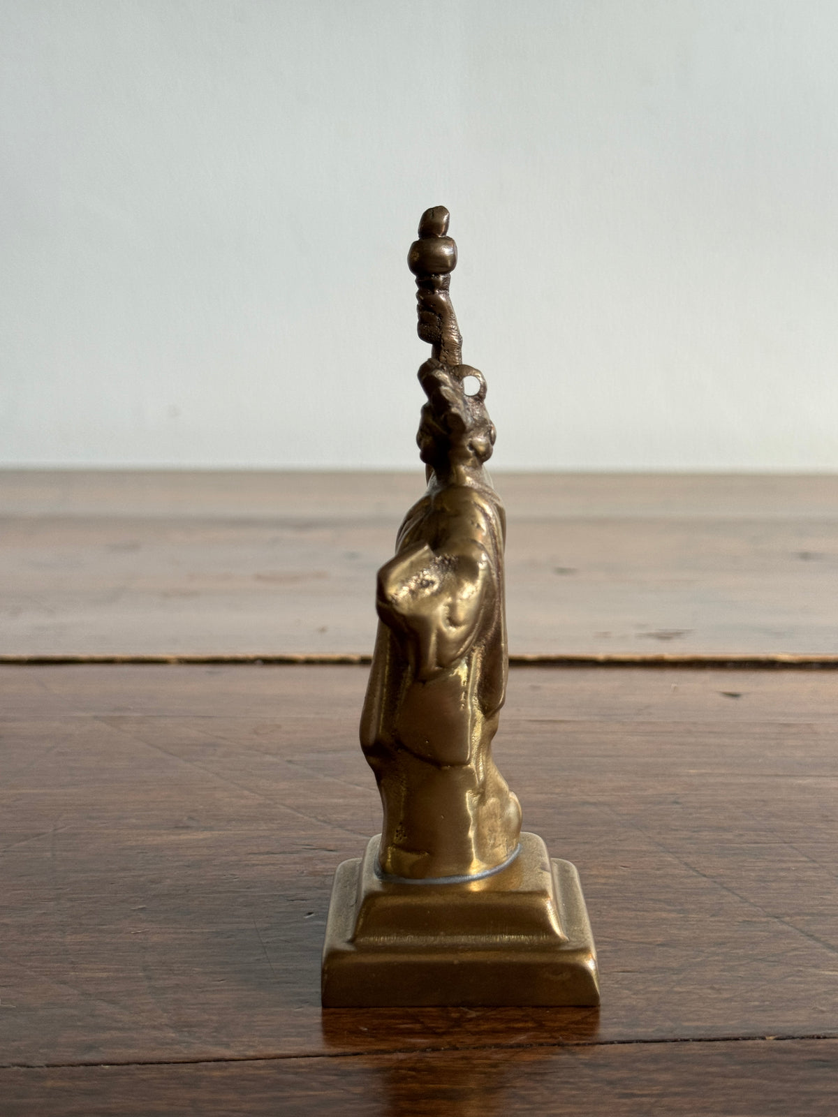 Brass Lady Liberty Statue - Brass Statue of Liberty Figurine