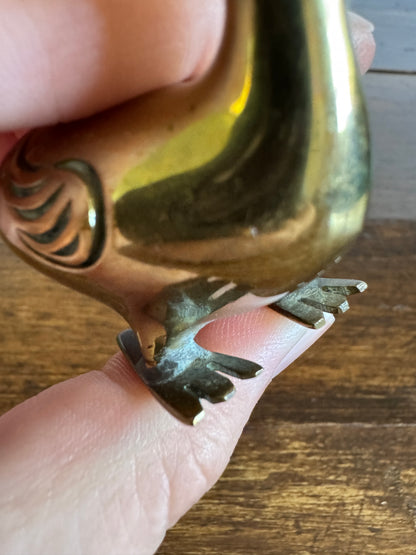 Vintage Brass Dodo Bird Small/Miniature Figurine