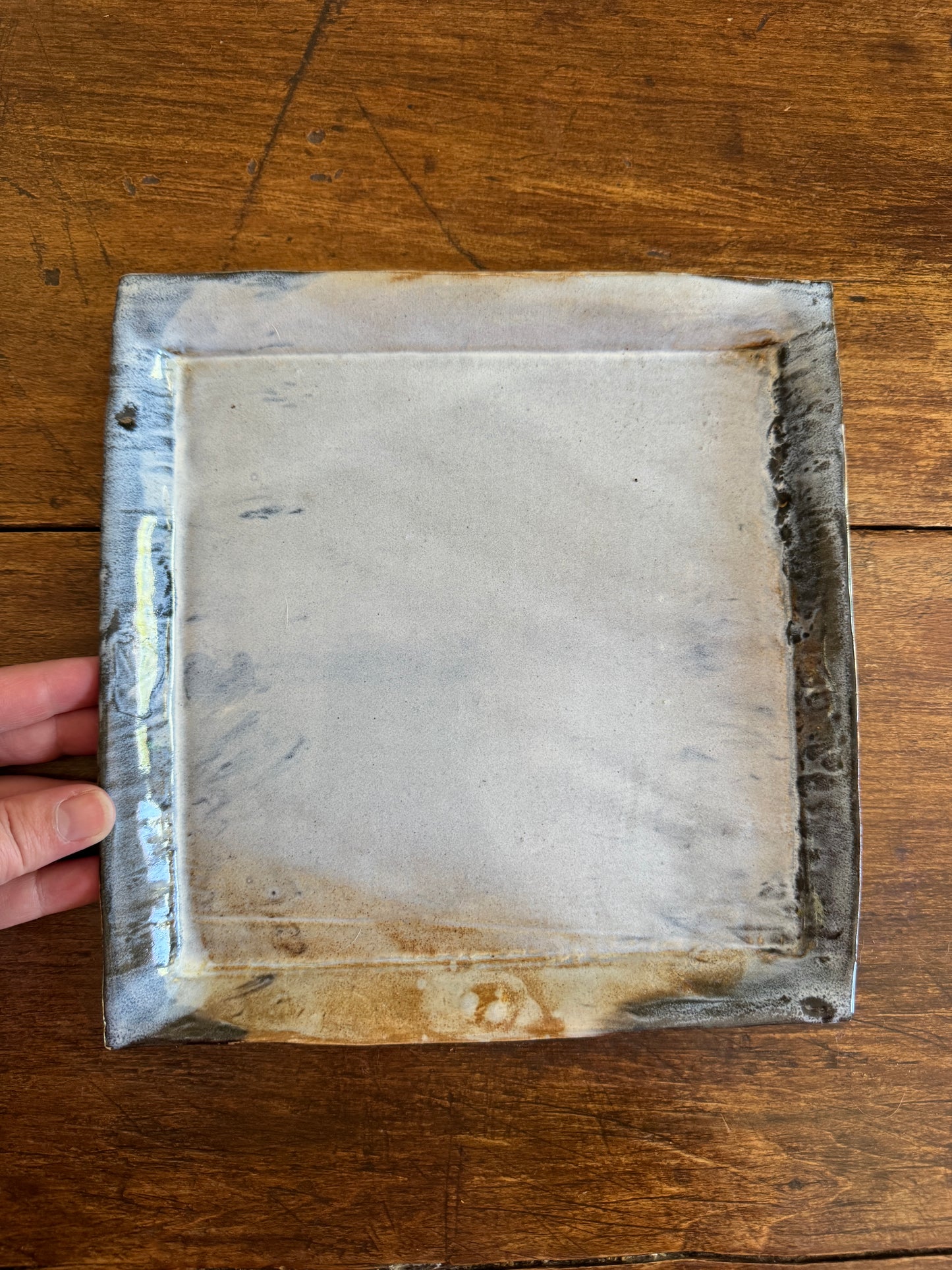 Pick One: Hand Crafted Pottery Mixed Blue Plates