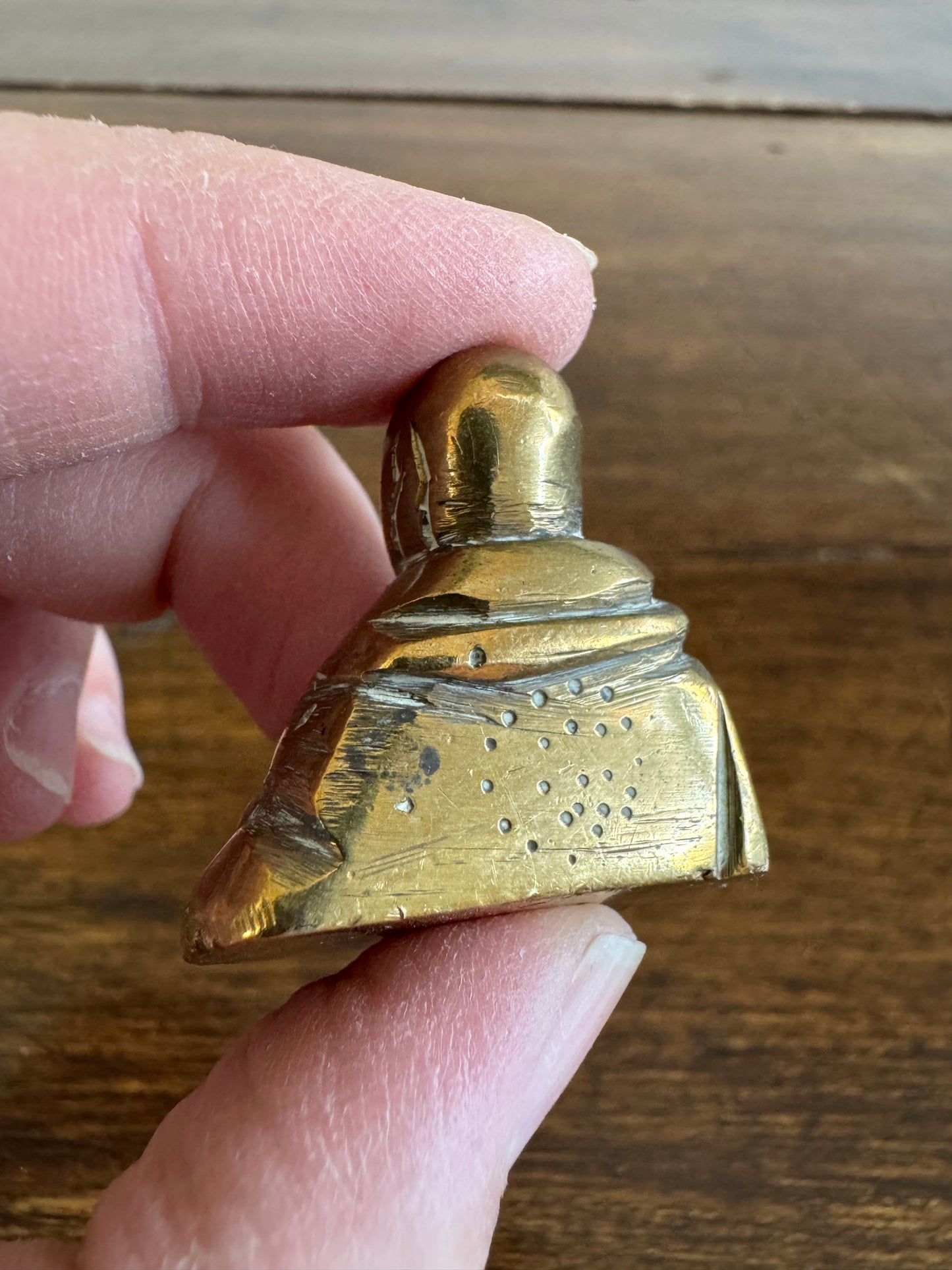 Vintage Miniature Buddah Statue Figurine