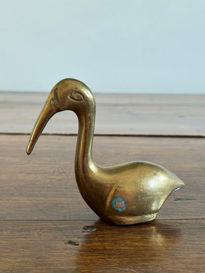 Vintage Long Beak Bird Figurine