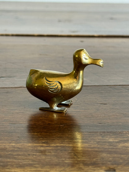 Vintage Brass Dodo Bird Small/Miniature Figurine