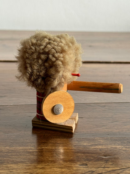 Scottish Penny Toys Mini Wood Figurine