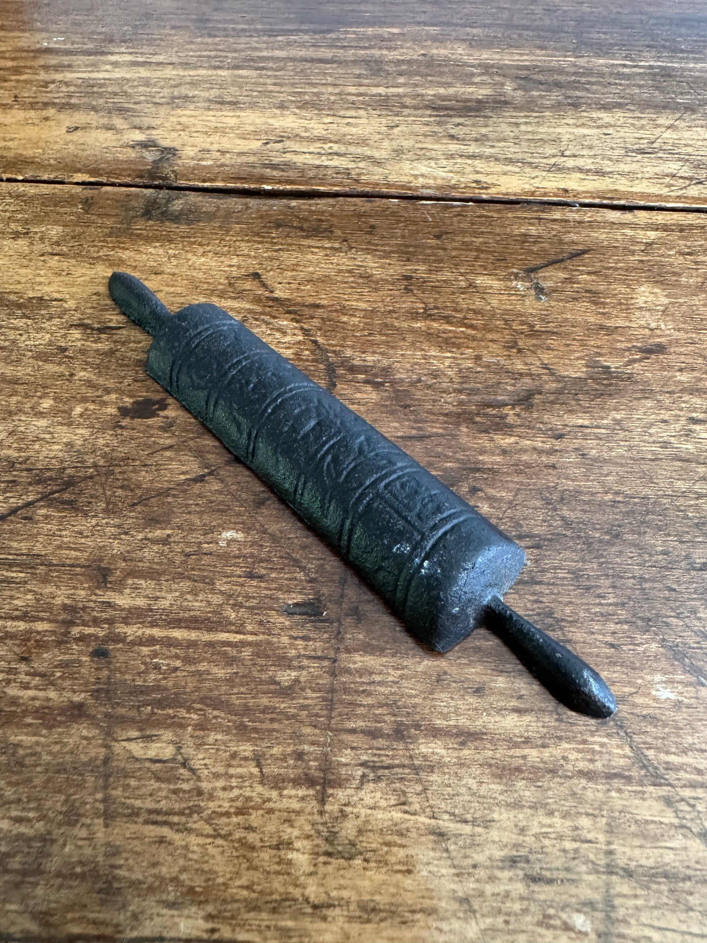 Mini Metal Rolling Pin Wall Hanging