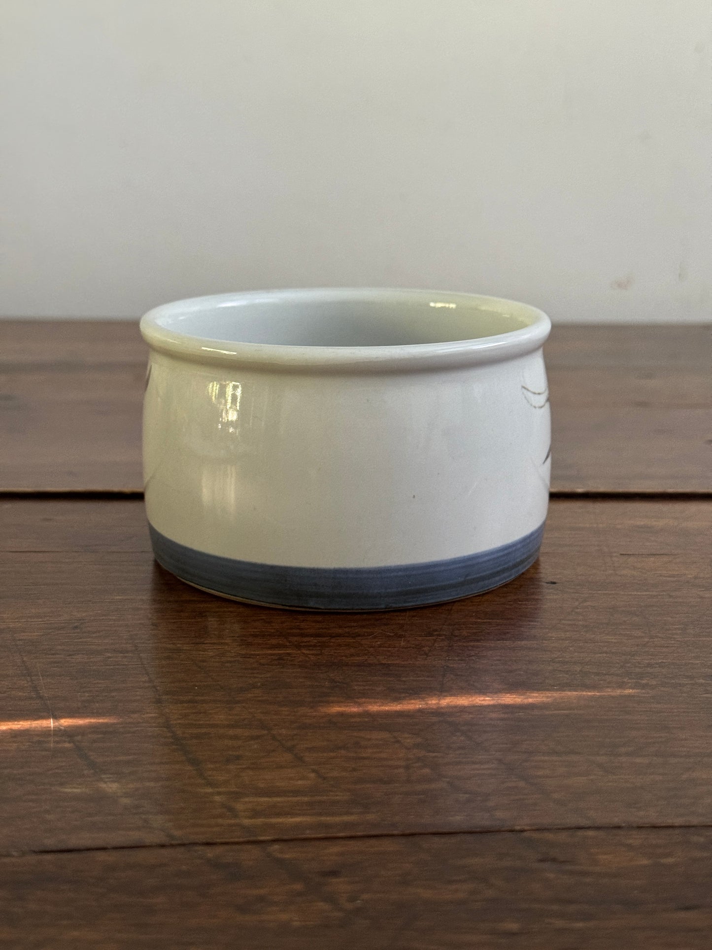 Vintage Blue and White Seagull Soup Mug
