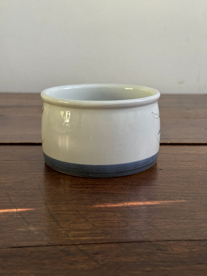 Vintage Blue and White Seagull Soup Mug
