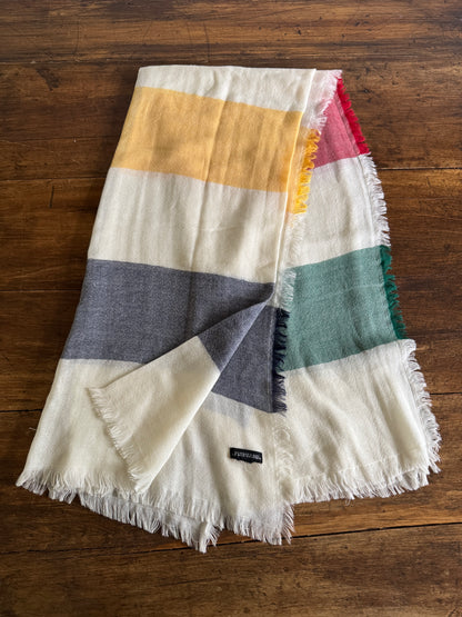 Hudson’s Bay Company Lightweight Coloured Stripe Scarf
