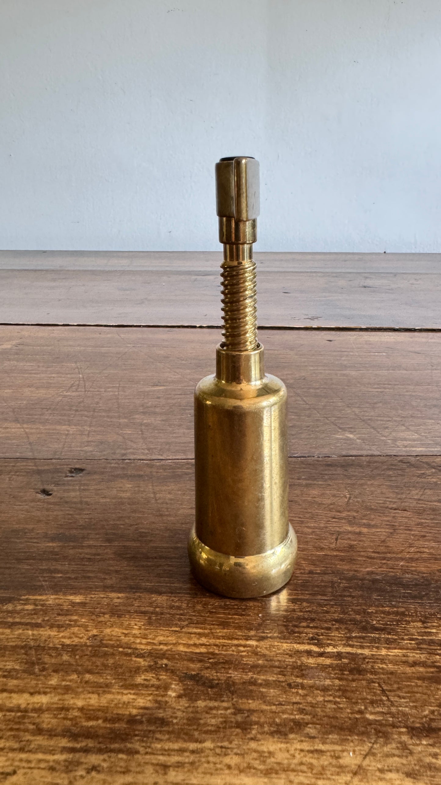 Vintage Brass Wine Corkscrew - Made in Italy