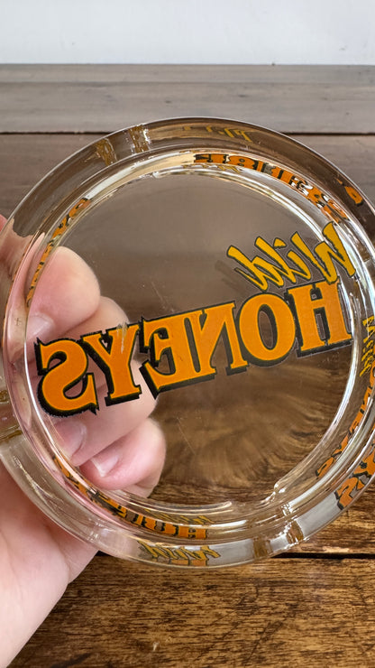 Wild Honeys Glass Ashtray