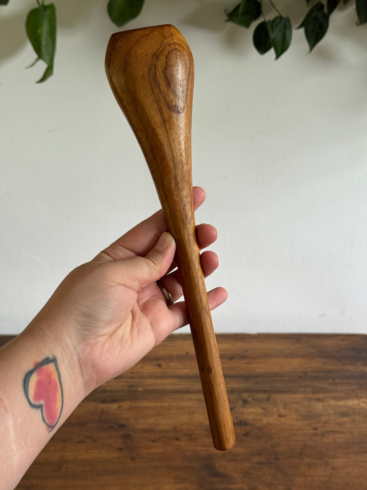 Pair of Wood Serving Utensils - Salad Servers