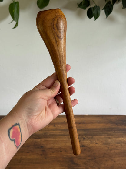 Pair of Wood Serving Utensils - Salad Servers