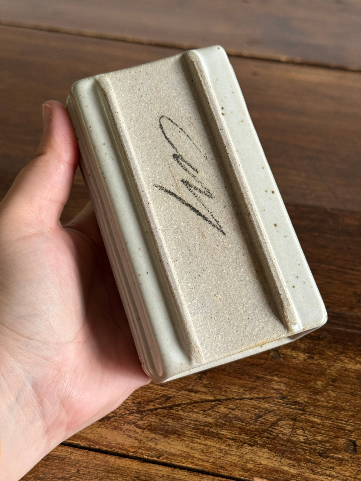 Ceramic Match Box Cover/Holder for Larger Boxes of Matches