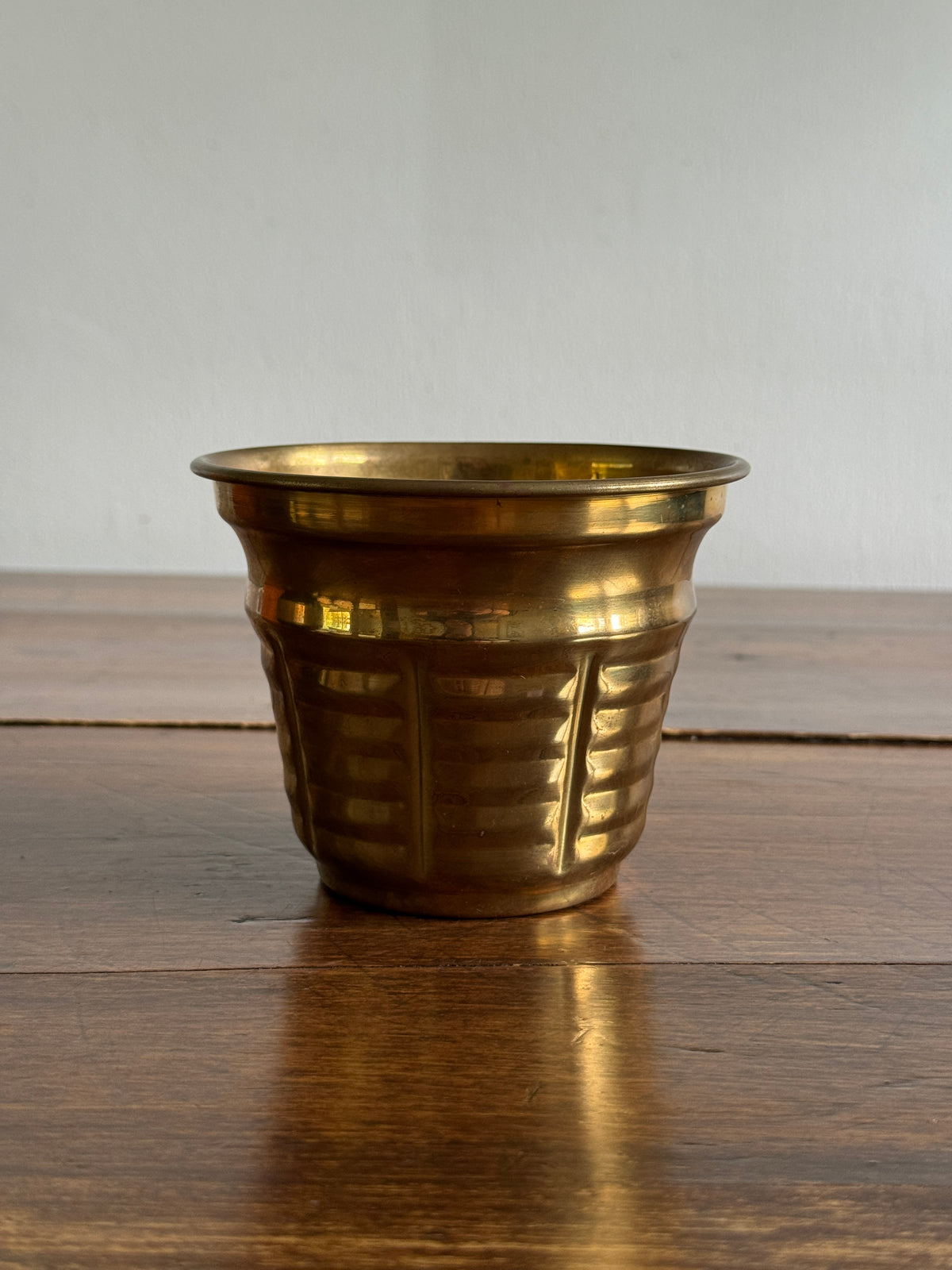 Small Brass Planter Pot - Made in India