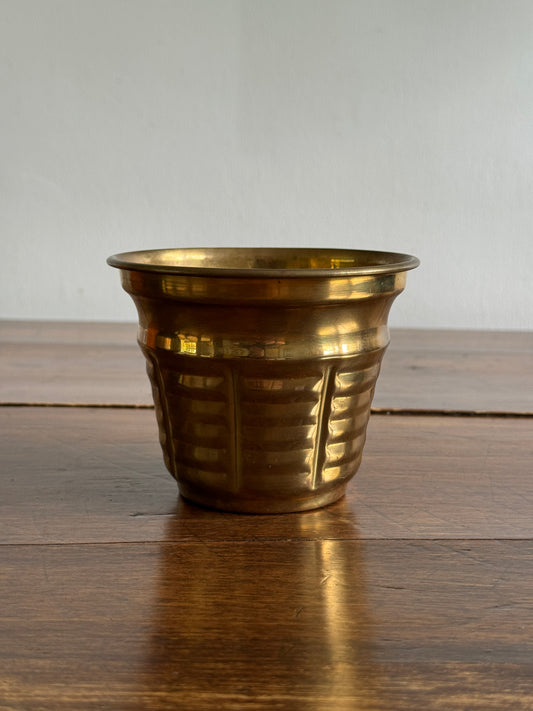 Small Brass Planter Pot - Made in India