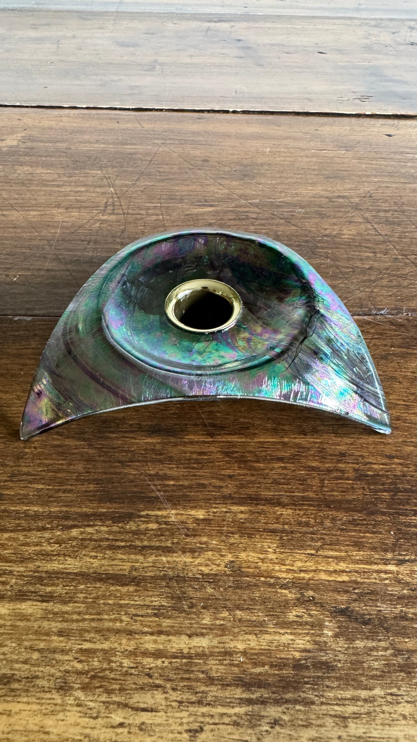 Glass Triangle Shaped Candleholder Kheops International - Made in Canada