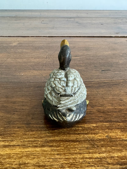 Vintage Metal Duck Trinket Box or Ashtray - Made in Austria