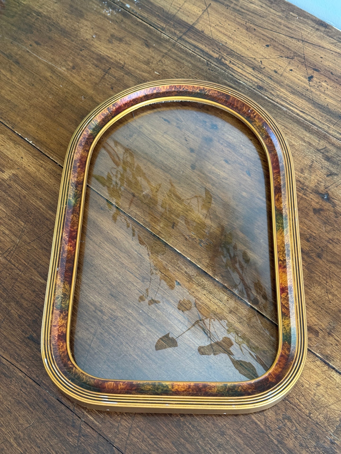PICK ONE - Antique Photo Frame with Original Curved Glass Fronts