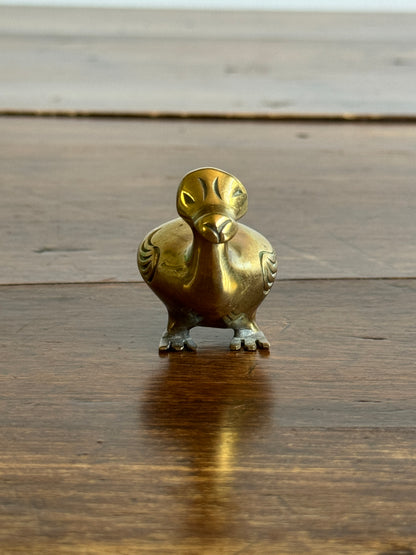 Vintage Brass Dodo Bird Small/Miniature Figurine