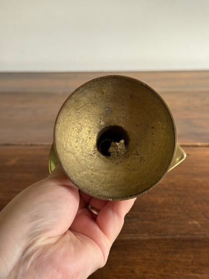Vintage Brass Pedestal Sink Soap Dish - Bathroom Brass Decor