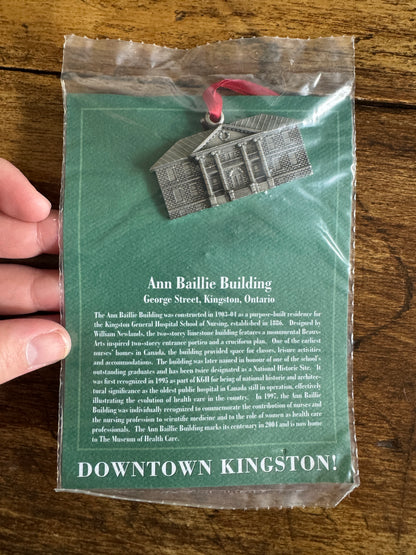 PICK ONE: Kingston Pewter Ornaments of Local Landmarks