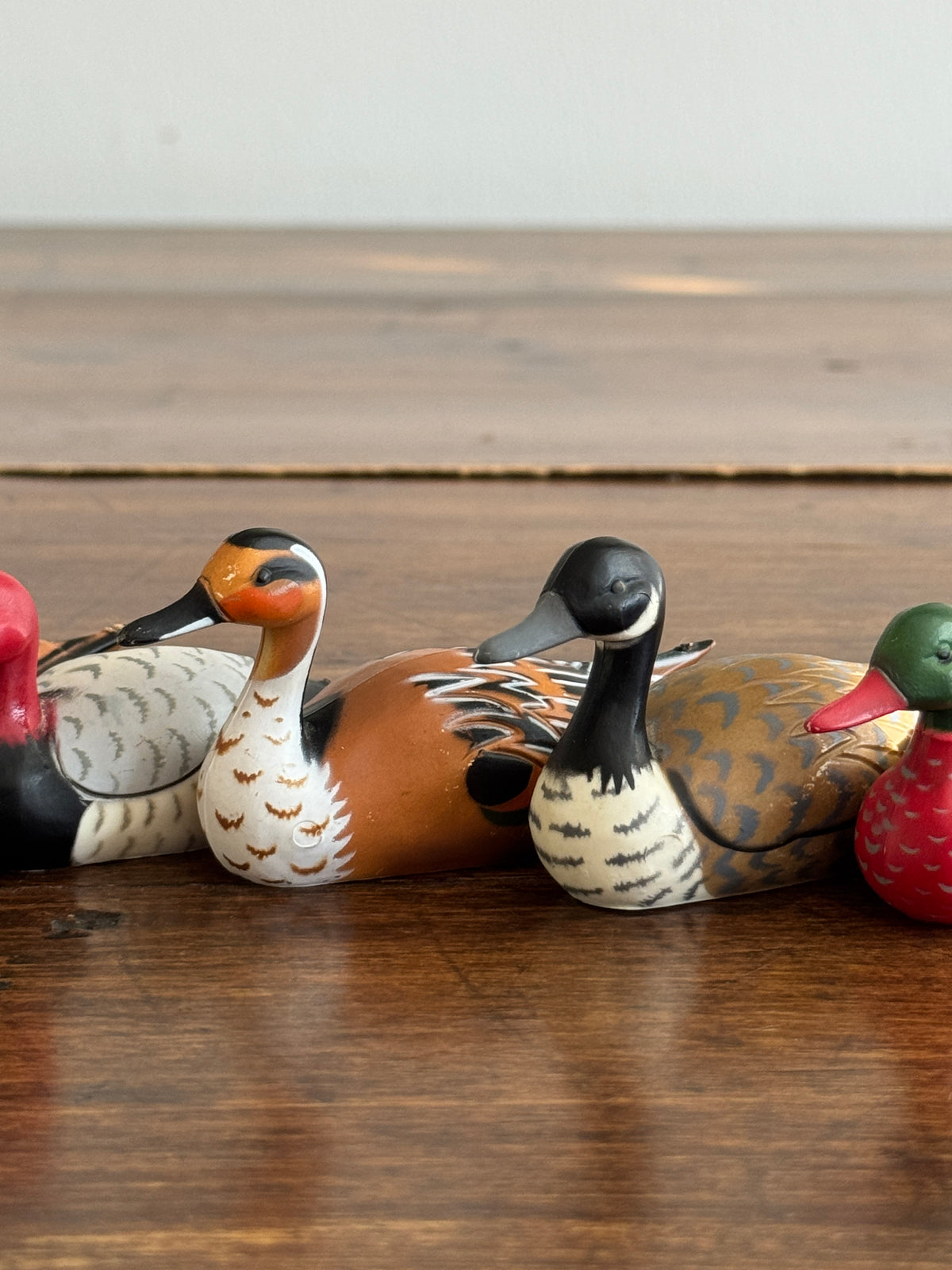 PICK ONE: Single Vintage Miniature/Small Plastic Duck or Goose Figurine