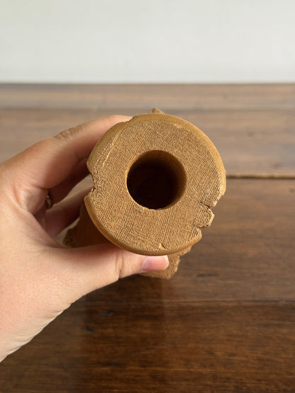 Vintage Reclaimed Wood Post Dry Vase