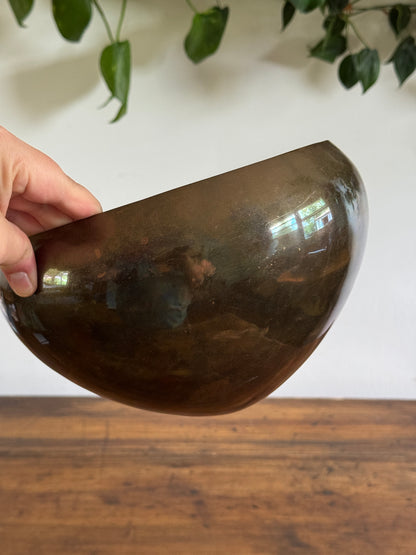 Brass Vase for Hanging - Rounded Point Brass Planter Pot