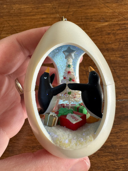 PICK ONE Penguin Ornament by Hallmark Collector's Series 1989, 1990, 1991 or 1992