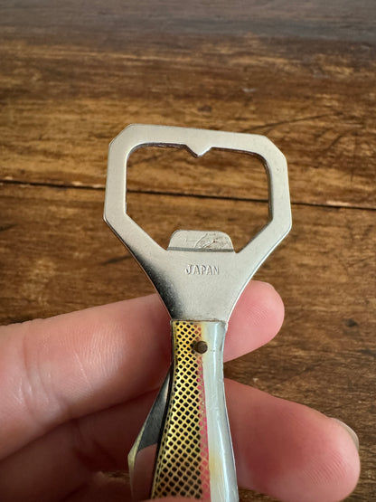 Vintage Fish Shaped Pocket Knife with Bottle Opener