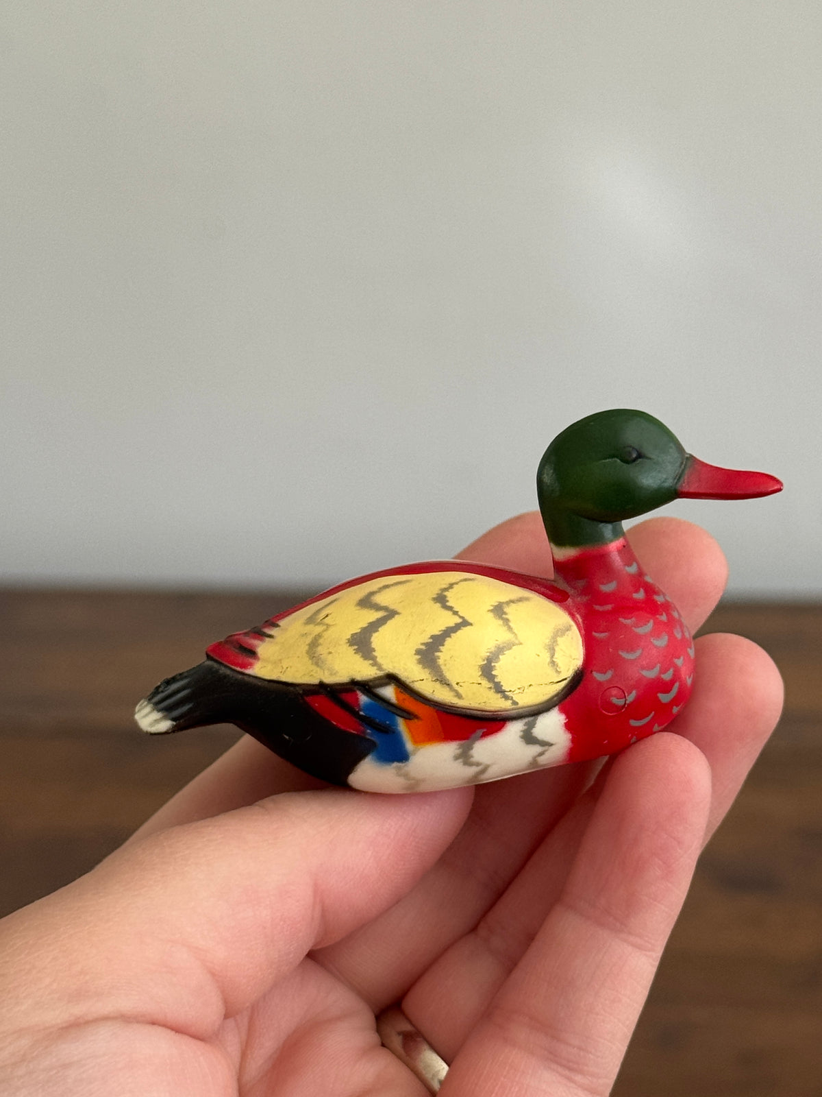 PICK ONE: Single Vintage Miniature/Small Plastic Duck or Goose Figurine