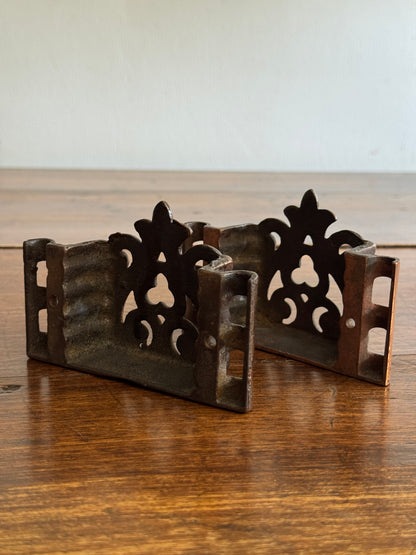 PICK ONE: Single Wall Mounted Vintage Hardware Holder - Wall Match Box Holder