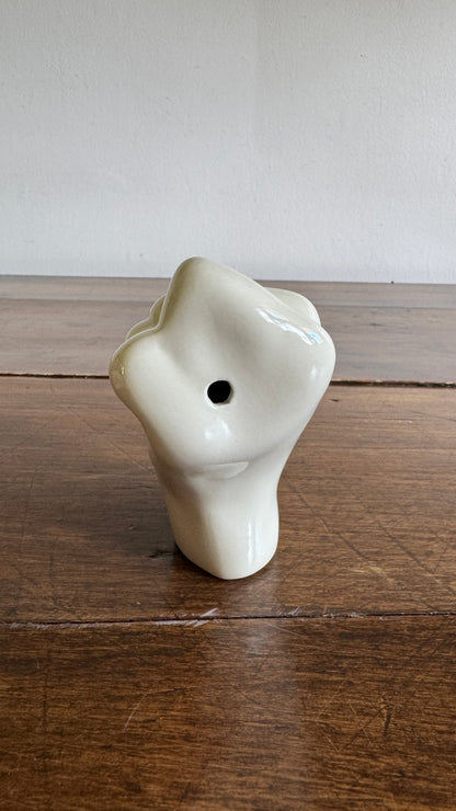 Ceramic Hand Holder - Single Stem Flower Holder