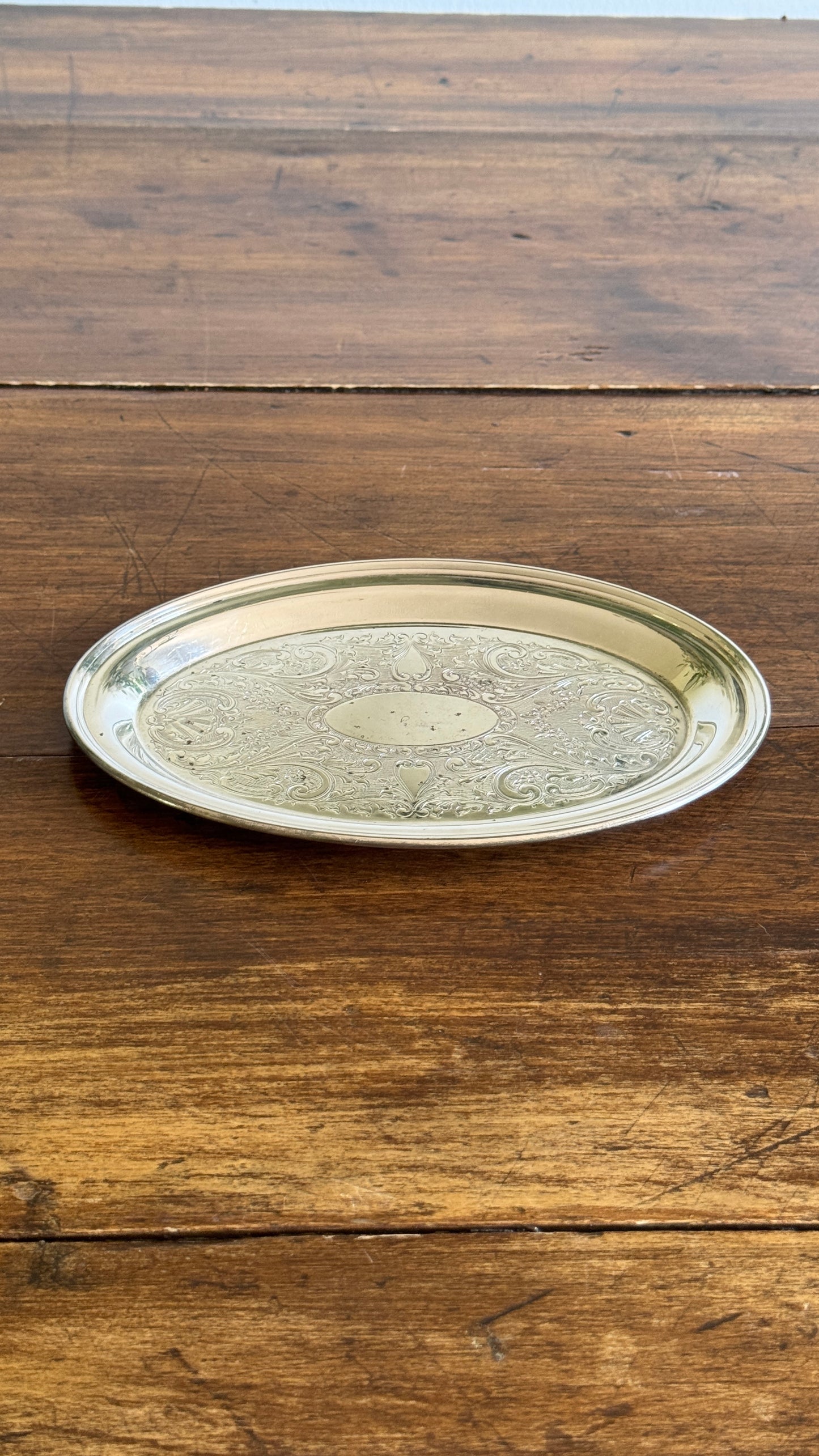 Small Oval Silver Trinket Dish - Silverware Products