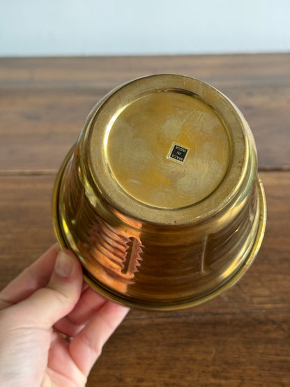 Small Brass Planter Pot - Made in India