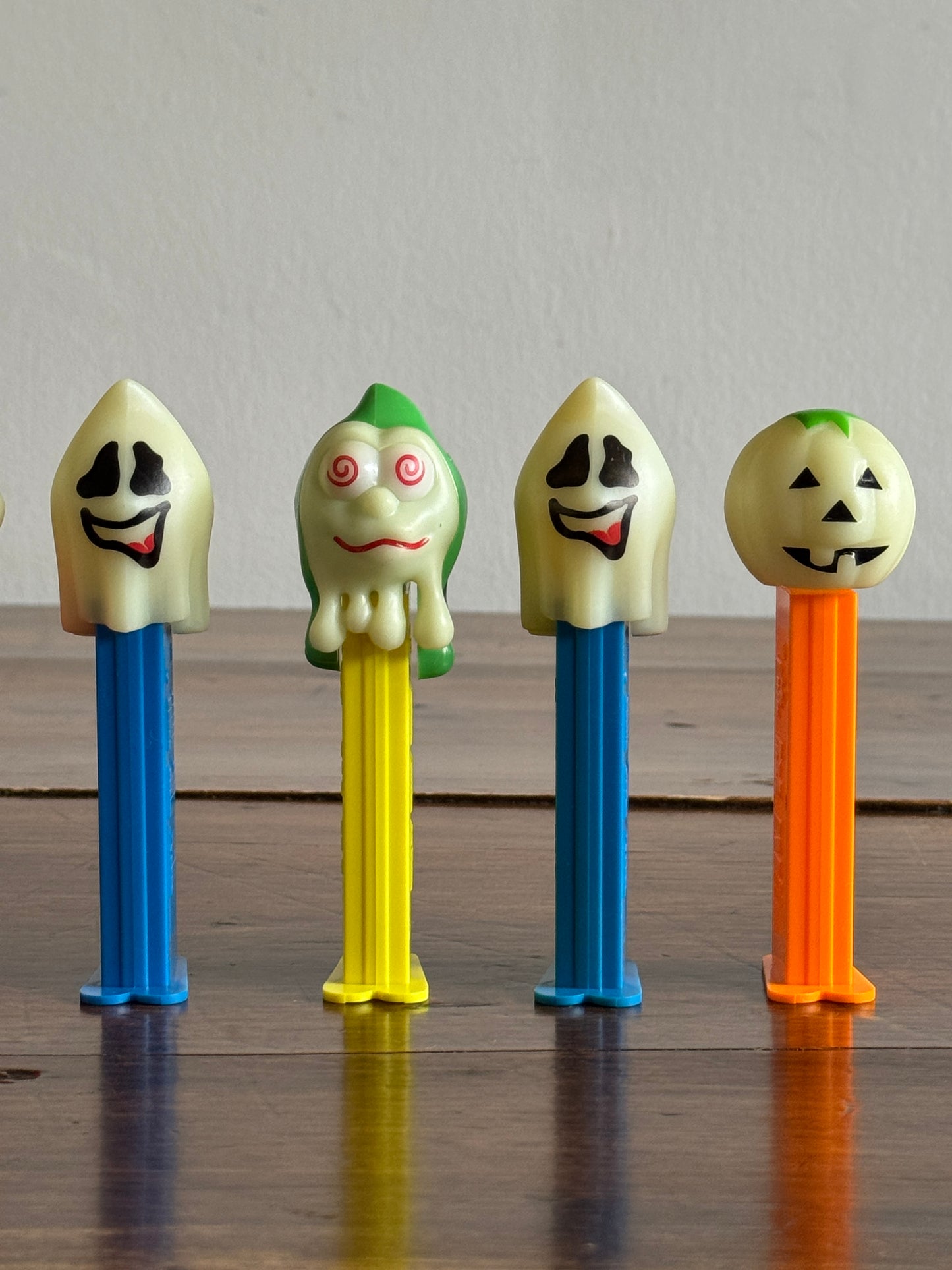 PICK ONE: Vintage Spooky Holiday Ghost or Pumpkin Topped Pez