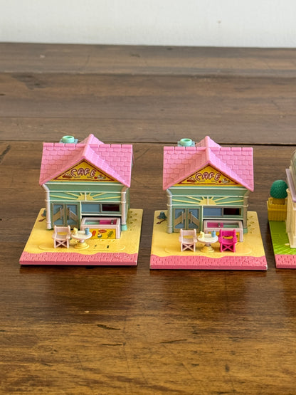 Mixed Lot of Empty Polly Pocket Houses - No Dolls