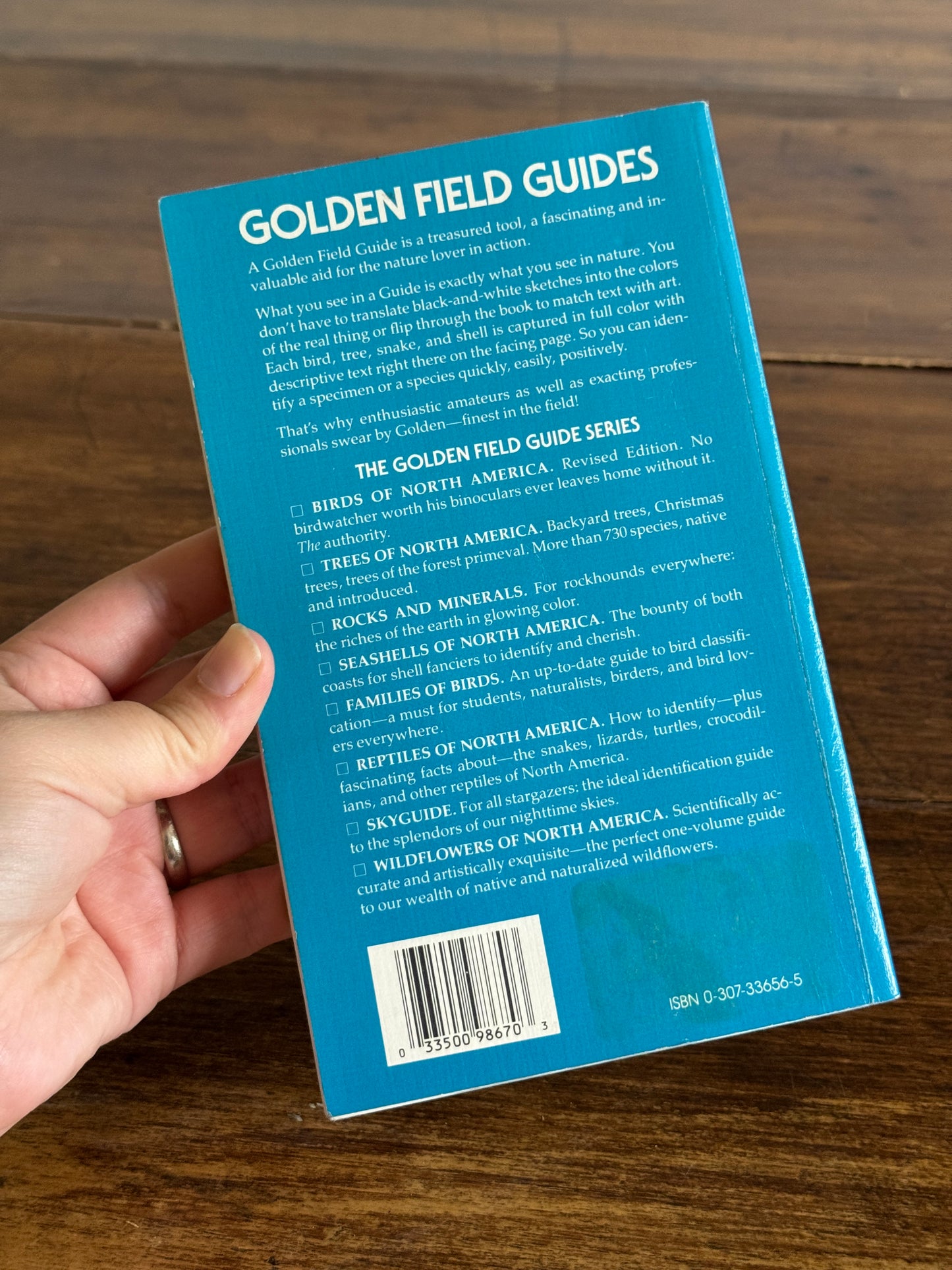 North American Birds Pocket Guide Book - Golden Books