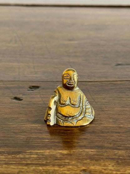 Vintage Miniature Buddah Statue Figurine