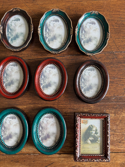 PICK ONE: Small Plastic Frames with Small Metal Stand