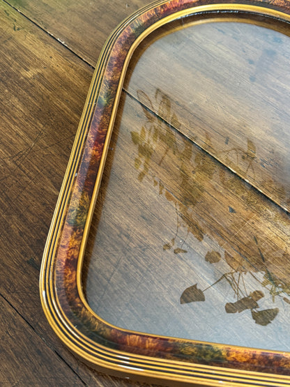 PICK ONE - Antique Photo Frame with Original Curved Glass Fronts