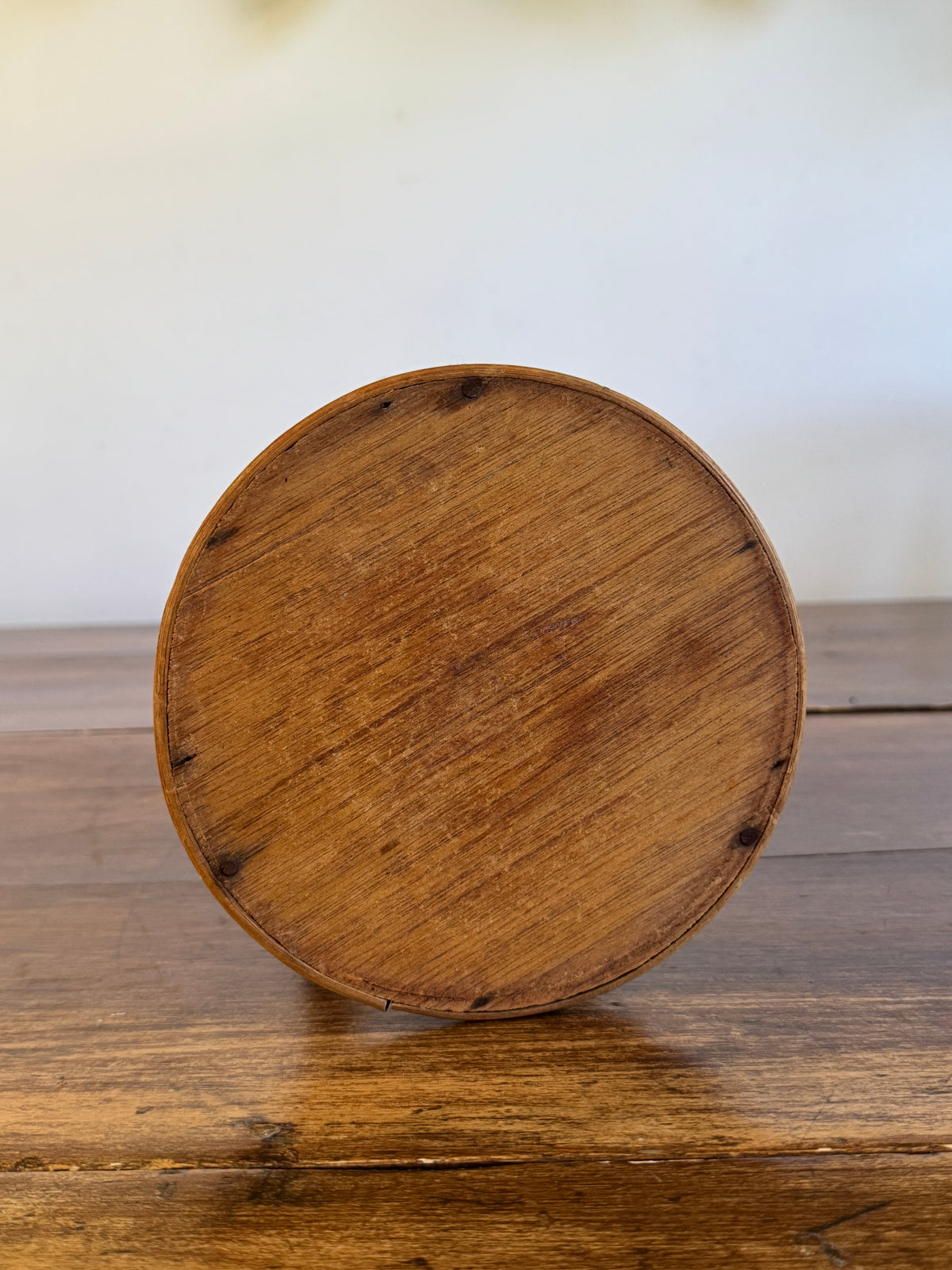 Small Table Top Bamboo and Wood Plant Stand - Bent Wood Plant Riser Small Table