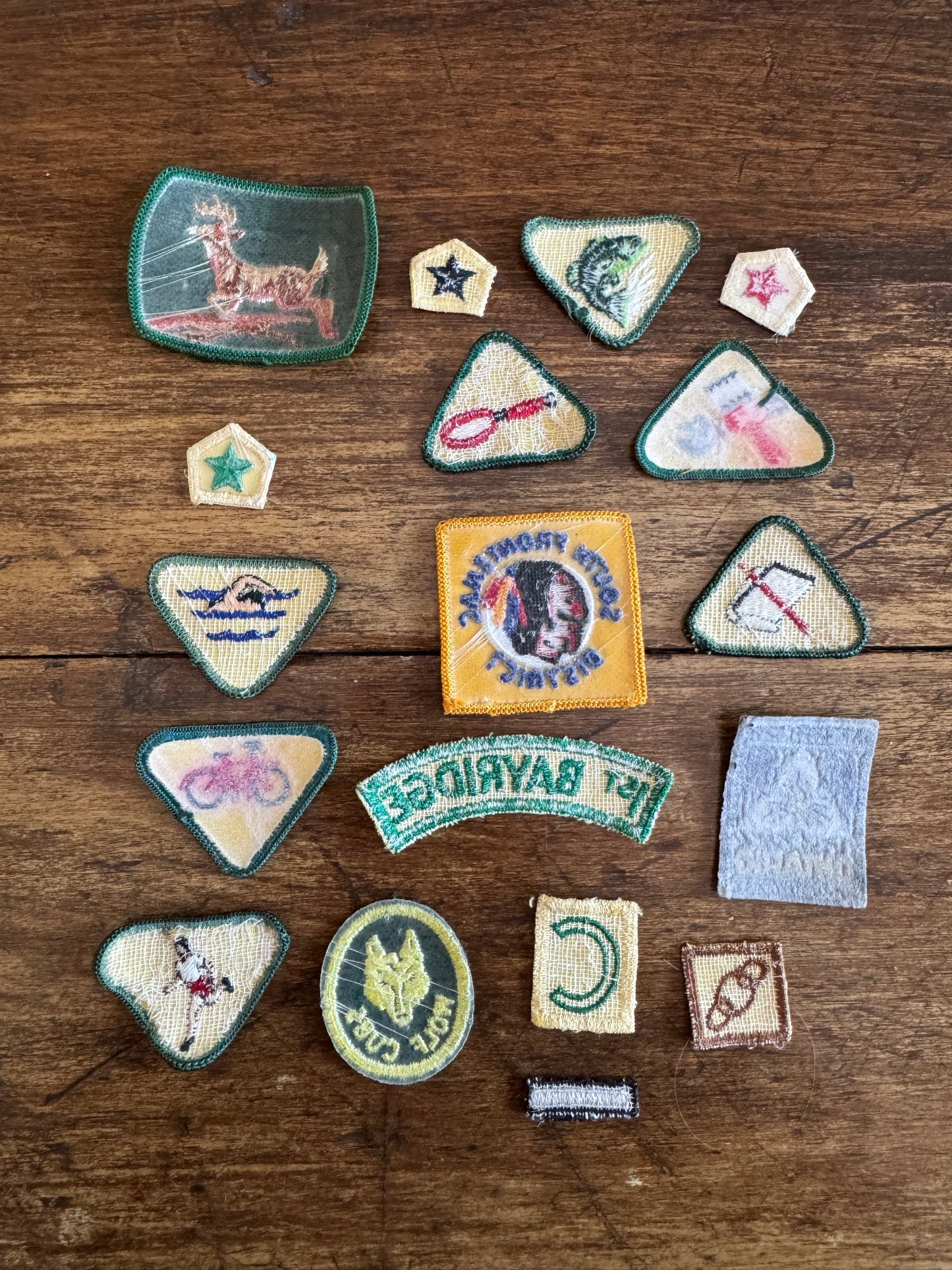 Mixed Lot of Embroidered Patches