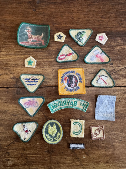 Mixed Lot of Embroidered Patches