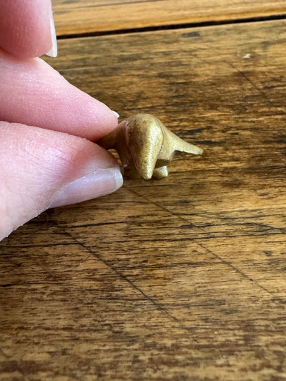 Vintage Micro Mini Brass Penguin Made in Austria